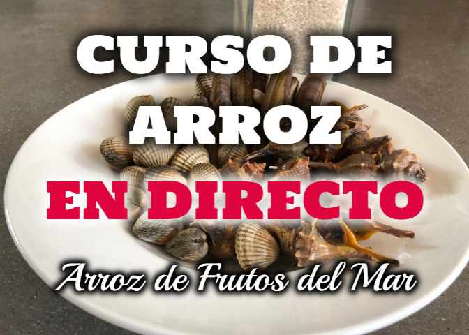 CURSO DE ARROZ DE FRUTOS DEL MAR, con María Ferriol