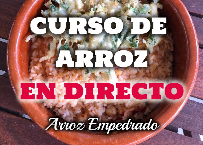 CURSO DE ARROZ EMPEDRADO